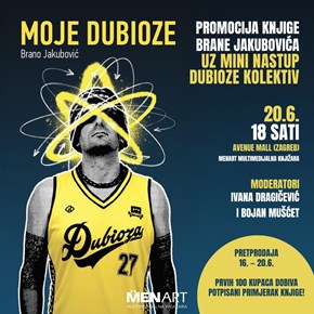 Promocija knjige Moje Dubioze i mini nastup Dubioze Kolektiv